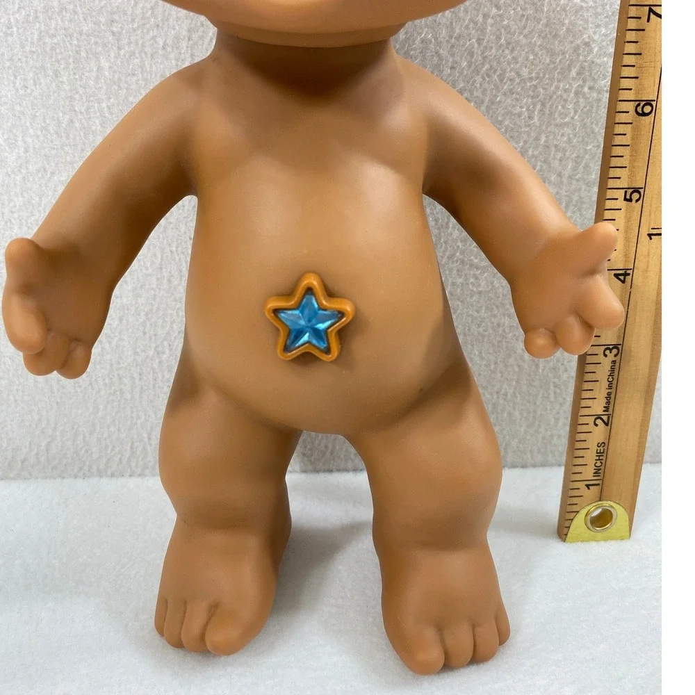 Ace Novelty Blue Star Jewel Belly Troll Doll 11